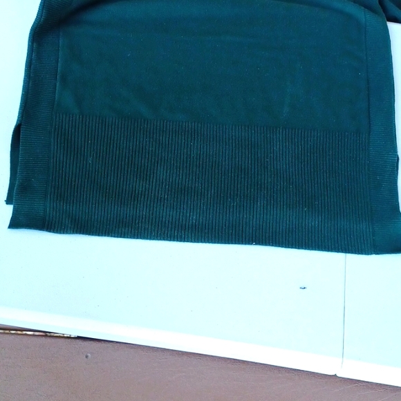 French Connection Women's Sz Small Dark Green Turtleneck Sweater - Picture 8 of 14